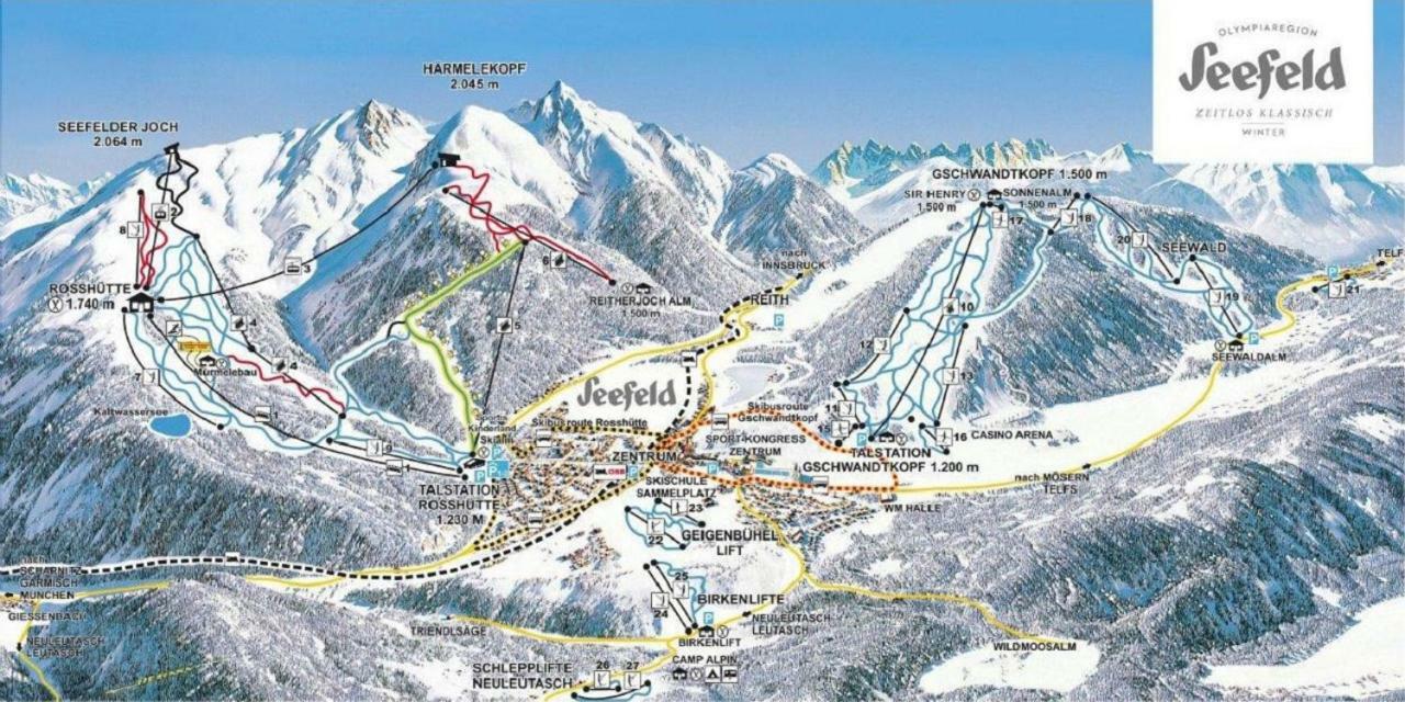 Appartmenthaus Birkenwald Seefeld in Tirol Extérieur photo